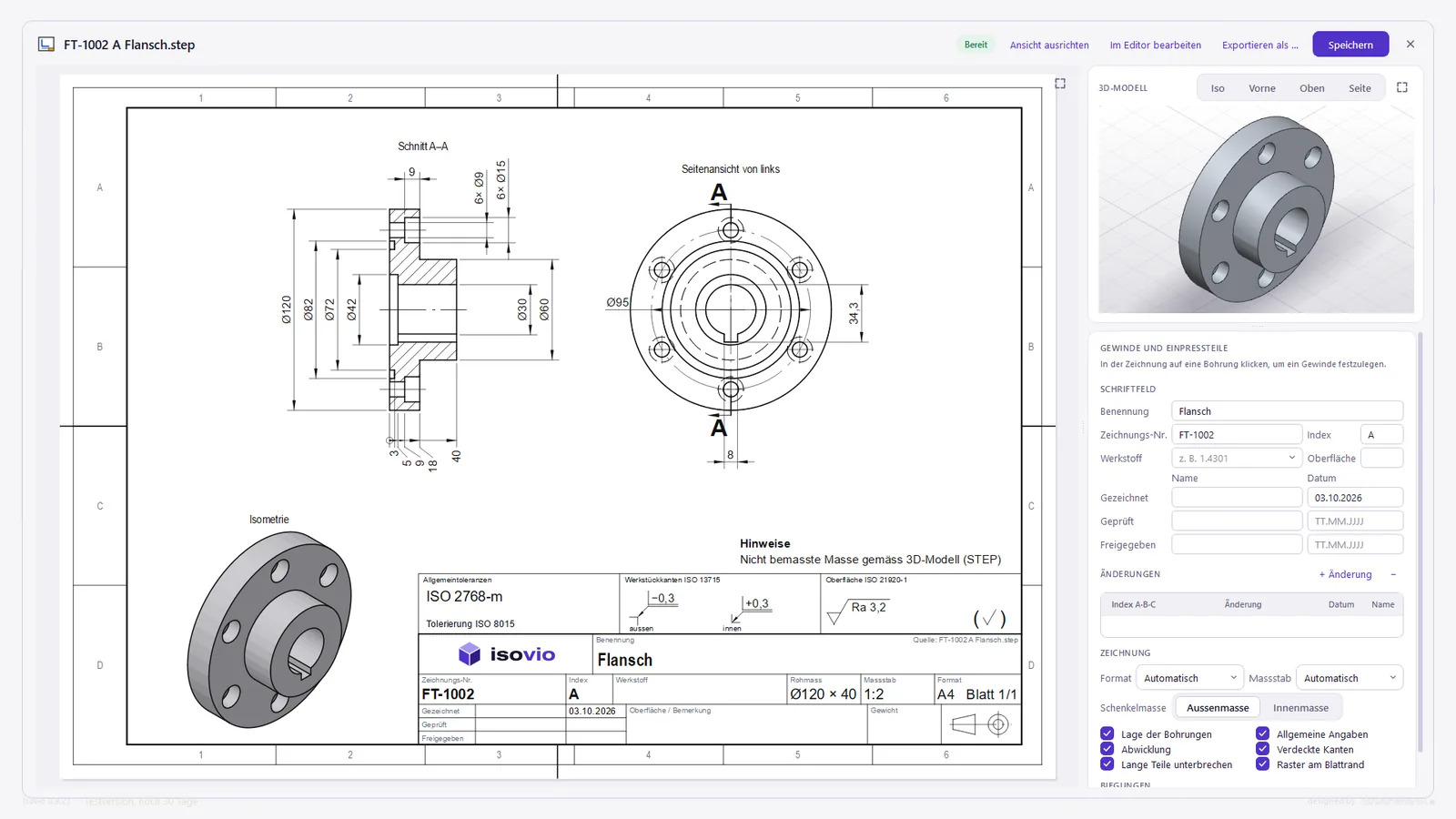 Check every part in detail